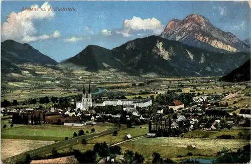 Admont und Gesäuse/Steiermark - Admont mit dem grossen Buchstein -317182