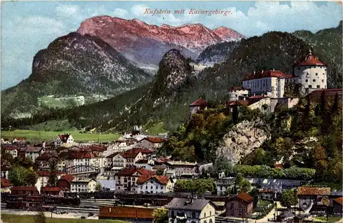 Kufstein/Tirol - Kufstein, mit Kaisergebirge -317466