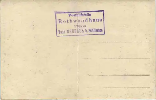 Rotwand mit Haus -284258