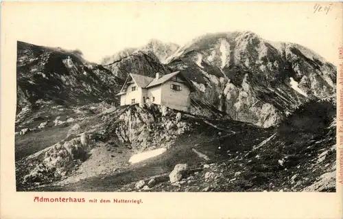 Admont und Gesäuse/Steiermark - Admonterhaus mit dem Natterriegel -318018