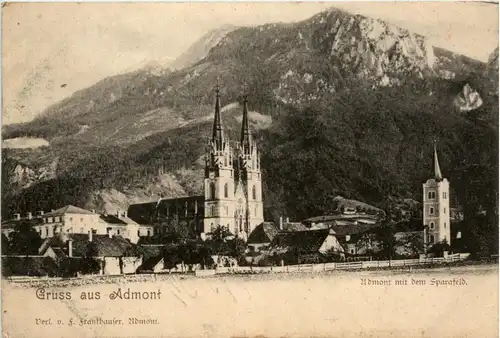 Admont und Gesäuse/Steiermark - Admont mit dem Sparafeld -318044