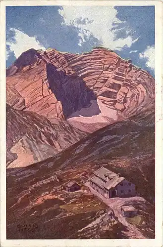 Admont und Gesäuse/Steiermark - Hesshütte gegen das Hochtor -317972