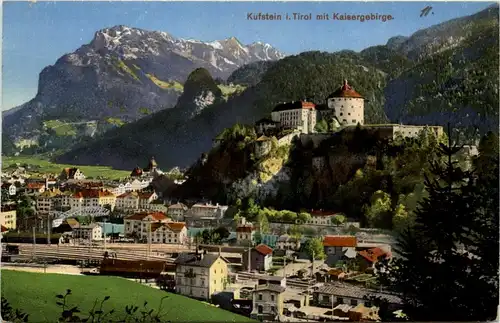 Kufstein/Tirol - Kufstein, mit Kaisergebirge -317382