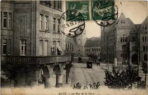 Metz - La Rue de la Gare -283716
