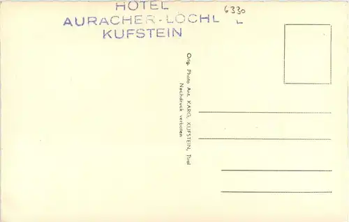 Kufstein/Tirol - Kufstein, Im Auracherlöchl -317852