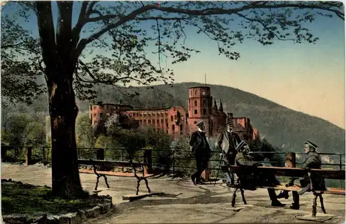 Heidelberg - Schloss Studenten -283884