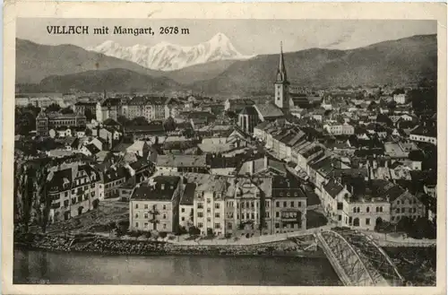 Villach/Kärnten - Villach, mit Mangart -317674