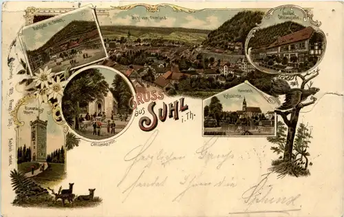 Gruss aus Suhl - Litho -244886