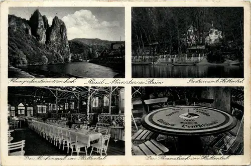 Bad Münster am Stein - Grenztisch Einiges Deutschland -284044