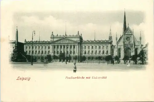 Leipzig - Paulinerkirche und Universität -284128