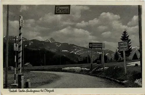 Deutsch-Tiroler Landesgrenze bei Oberjoch - Zoll -284150