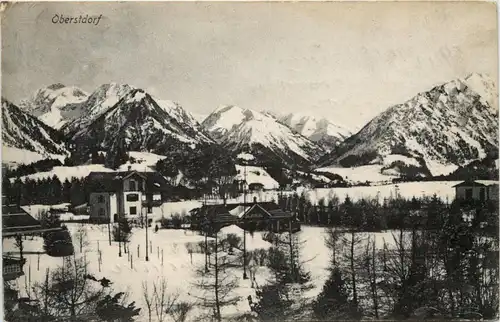 Oberstdorf/Allgäu und Umgebubung - Oberstdorf, im Winter -318684