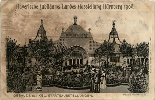 Bayrische Landes Ausstellung Nürnberg 1906 -284276