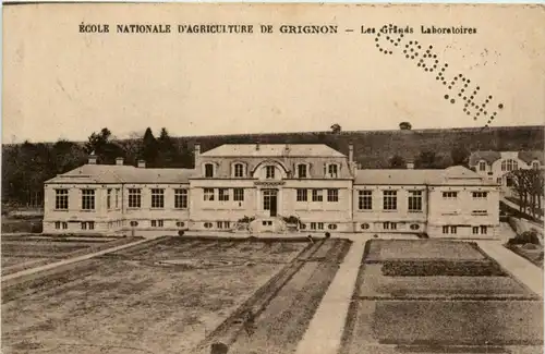 Grignon - Ecole Nationale d Agriculture - Gelocht Gepüft -283640