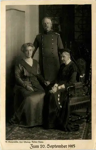 Grossherzogin von Baden - Opfertag 1915 -245272