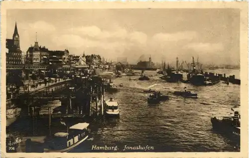 Hamburg/diverse Stadtteile - Hamburg, Jonashafen -319050