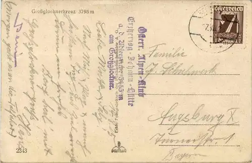 Grossglocknerkreuz - Bergsteiger -284254