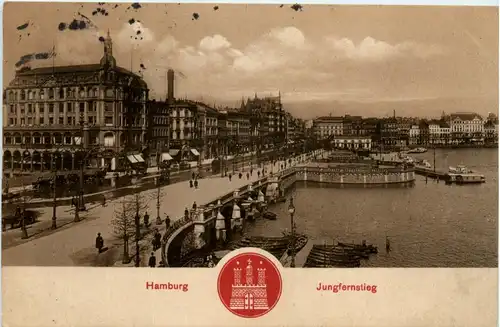 Hamburg/diverse Stadtteile - Hamburg, Jungferstieg -319144