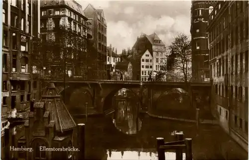 Hamburg/diverse Stadtteile - Hamburg, Ellerntorsbrücke -319210