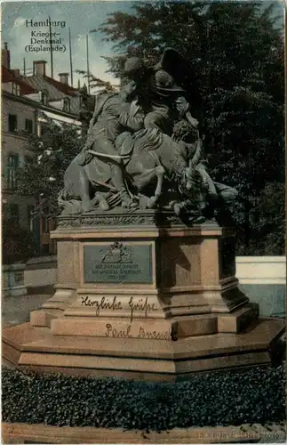 Hamburg/diverse Stadtteile - Hamburg, Kriegerdenkmal -319204