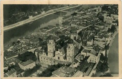 Passau/Bayern - Passau, Fliegeraufnahme -319324