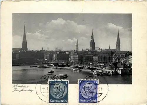 Hamburg/diverse Stadtteile - Hamburg, Jungferstieg -319140