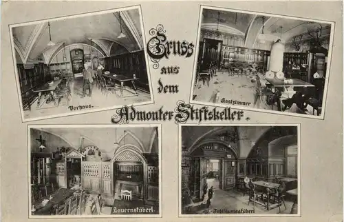 Admont und Gesäuse/Steiermark - Stiftskeller, div.Bilder -318564