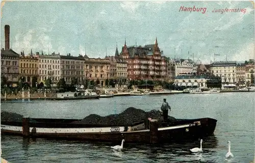 Hamburg/diverse Stadtteile - Hamburg, Jungferstieg -319160