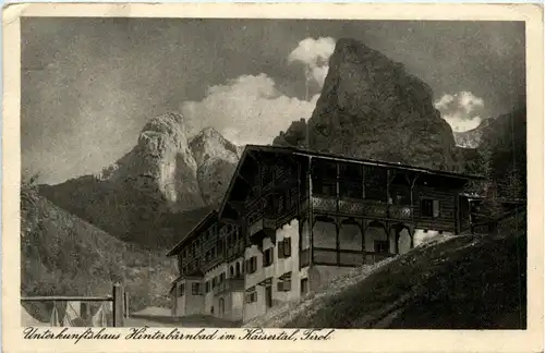 Kufstein und rundherum/Tirol - Unterkunfthaus Hinterbärnbad im Kaisertal -312228