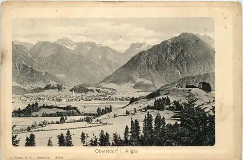 Oberstdorf/Allgäu und Umgebubung - Oberstdorf, -318708