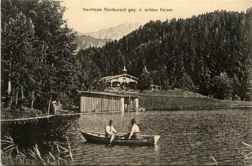 Kufstein/Triol und rundherum - Hechtsee Restaurant geg.d.wilden Kaiser -312358