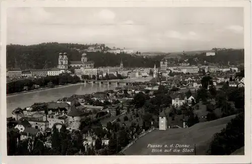 Passau/Bayern - Passau, Blick auf die Stadt -319564