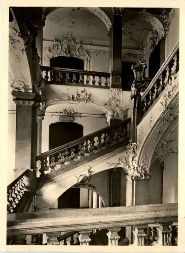 Passau/Bayern - Passau, Treppenhaus in der Residenz -319440