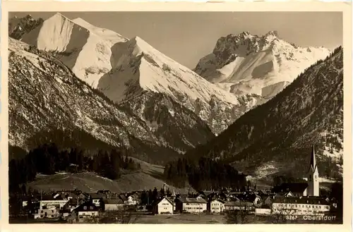 Oberstdorf/Allgäu und Umgebung . Oberstdorf, -318672