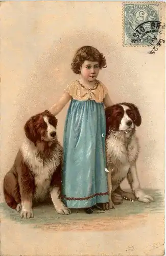 Hund mit Kind -283804