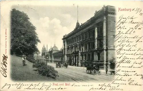 Hamburg/diverse Stadtteile - Hamburg, Post und Wall -318948