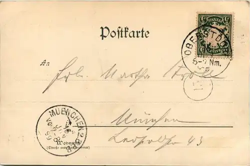 Oberstdorf/Allgäu und Umgebubung - Oberstdorf, vom Kühberg -318712