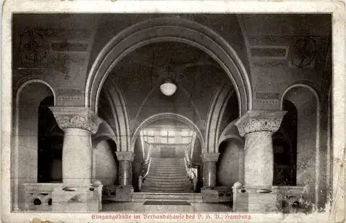 Hamburg, Eingangshalle im Verbandshause des D.H.B. Hamburg -318988