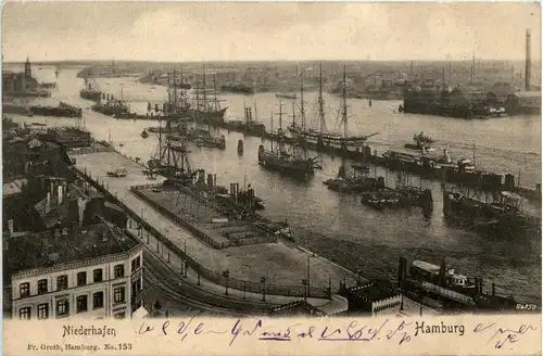 Hamburg/diverse Stadtteile - Hamburg, Niederhafen -319048