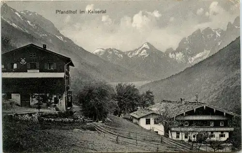 Kufstein/Tirol und rundherum - Der Pfandlhof im Kaisertal -312668