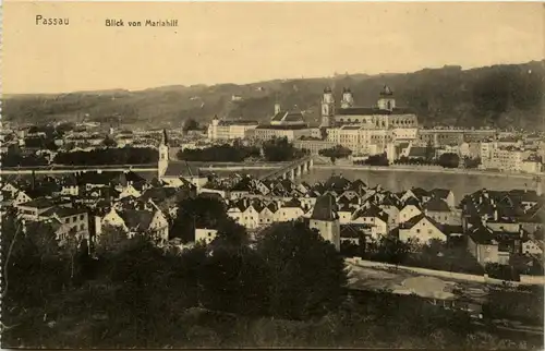 Passau/Bayern - Passau, Blick von Mariahilf -319642