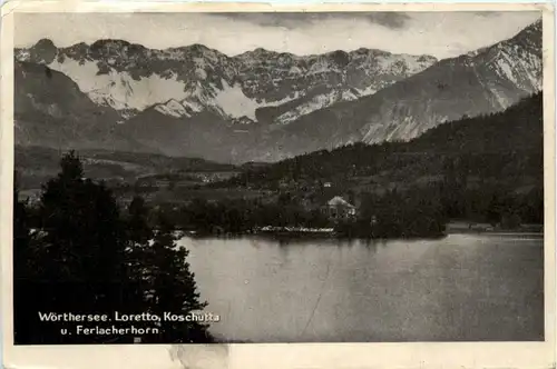 Wörthersee, Loretto, Koschutta und Ferlacherhorn -319852