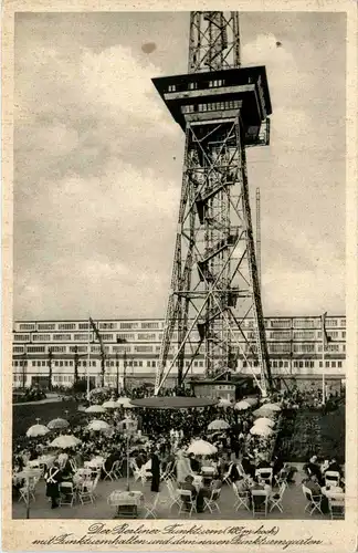 Berlin, Funkturmhallen und der neue Funkturmgarten -318872