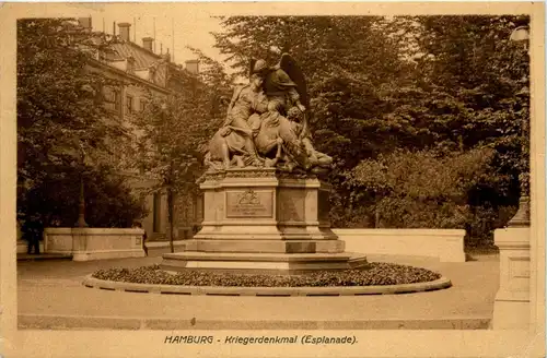 Hamburg/diverse Stadtteile - Hamburg, Kriegerdenkmal -319194