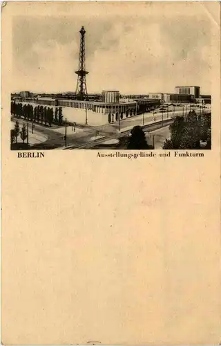 Berlin/diverse Stadtteile - Berlin, Ausstellungsgelände und Funkturm -318846