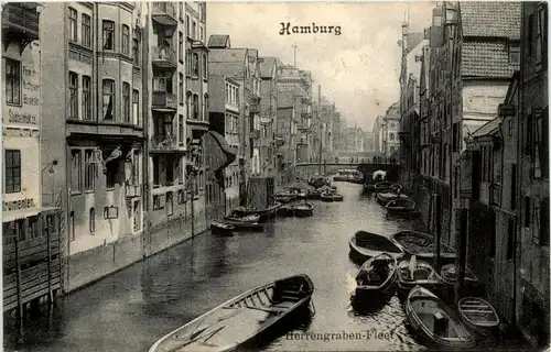 Hamburg/diverse Stadtteile - Hamburg, Herrengraben Fleet -319214