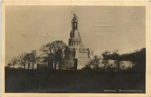 Hamburg/diverse Stadtteile - Hamburg, Bismarckdenkmal -319274