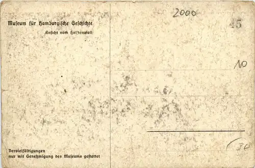 Hamburg, Museum für hamburgische Geschichte, Ansicht vom Holstenwall -318992