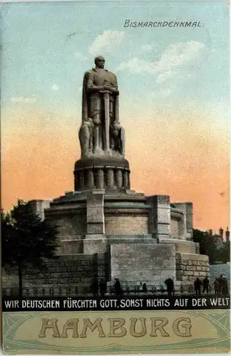 Hamburg/diverse Stadtteile - Hamburg, Bismarckdenkmal -319228