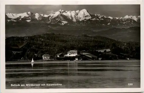 Wörthersee/Kärnten und Umgebung - Wörthersee, Dellach mit Karawanken -319842